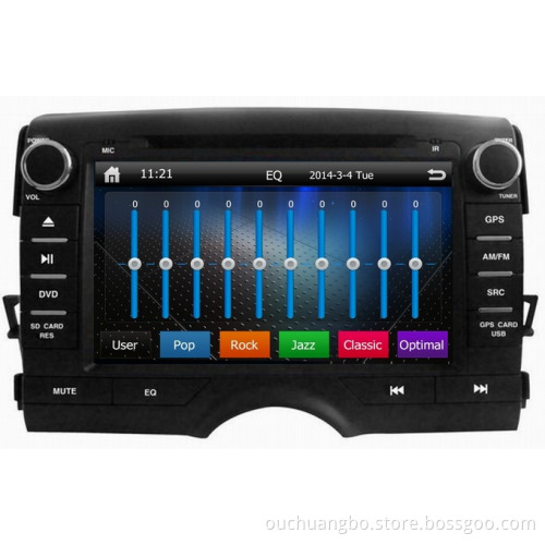Ouchuangbo Car Radio DVD Player for Toyota Reiz 2011 GPS USB TV